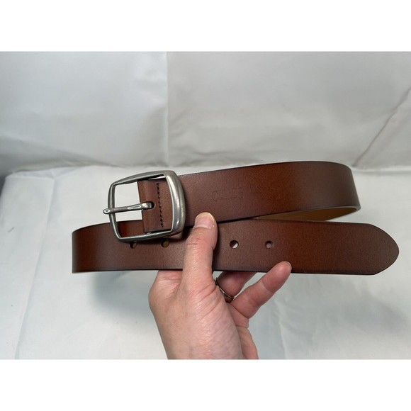 Chaps Men’s Belt Brown Genuine Leather 34" - Made‎ in Argentina - Picture 1 of 6